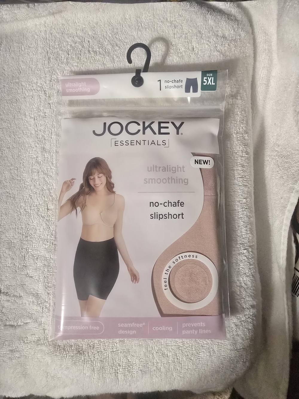 Jockey Essentials No-Chafe Slipshort - Pink